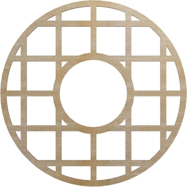 Ekena Millwork O'Neal Wood Fretwork Pierced Ceiling Medallion, Birch, 22"OD x 8"ID x 3/8"T CMWP22X22X0375ONBI - main